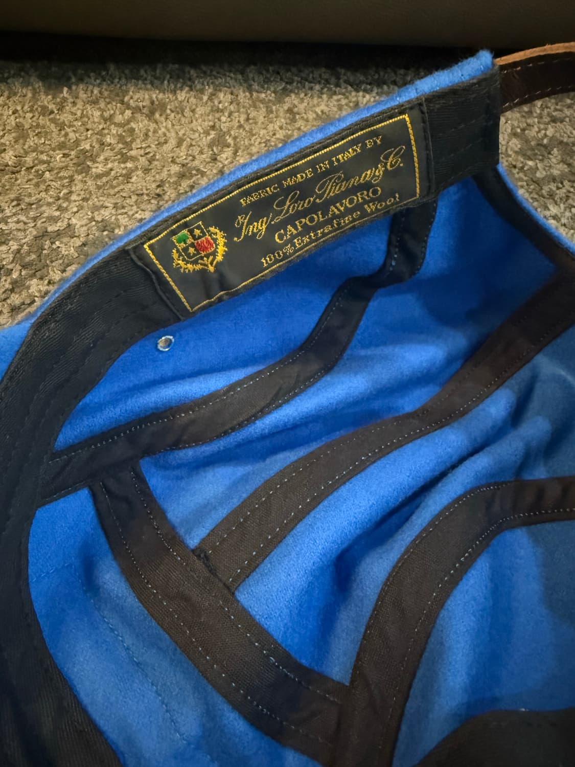 21FW 슈프림 울 캠프캡 블루 상품이미지2