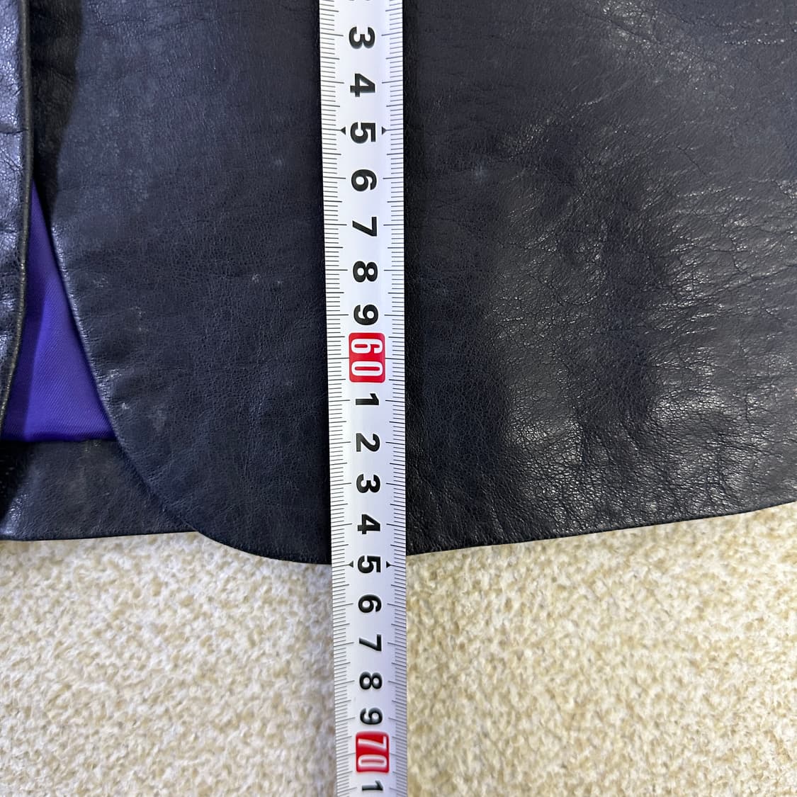 44 로보 바실리 램스킨 가죽 자켓 0323D 상품이미지9