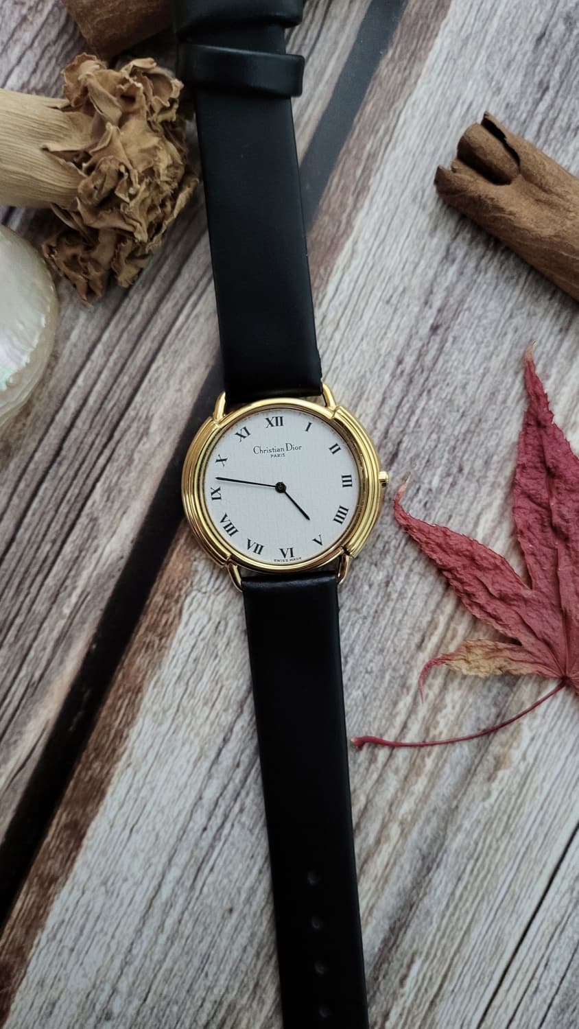 [연말세일]정품 크리스찬디올 골드 3단 라운드 남여공용 시계 상품이미지7