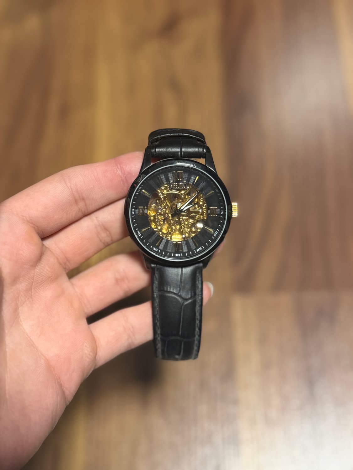 Arbutus 오토매틱 스켈레톤 시계 상품이미지2