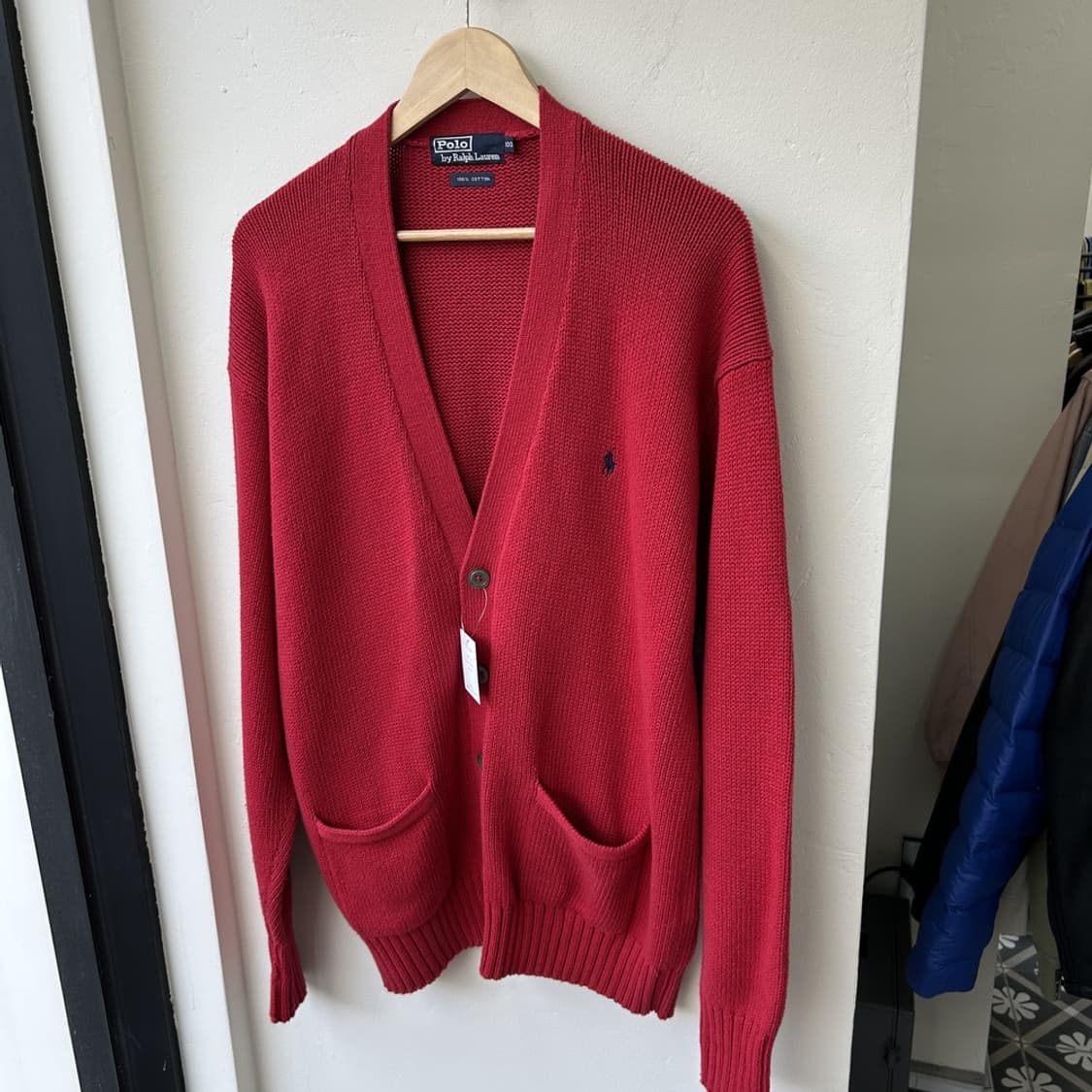 15943 - 폴로 랄프로렌 레드 가디건 상품이미지2