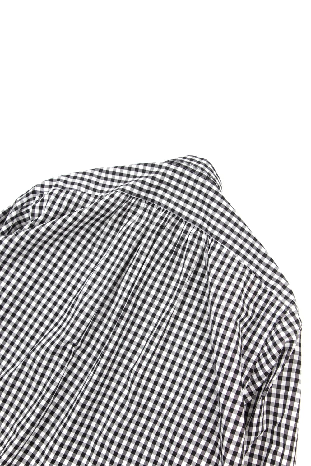 Porter classic 롤업 깅엄체크셔츠 블랙 상품이미지7