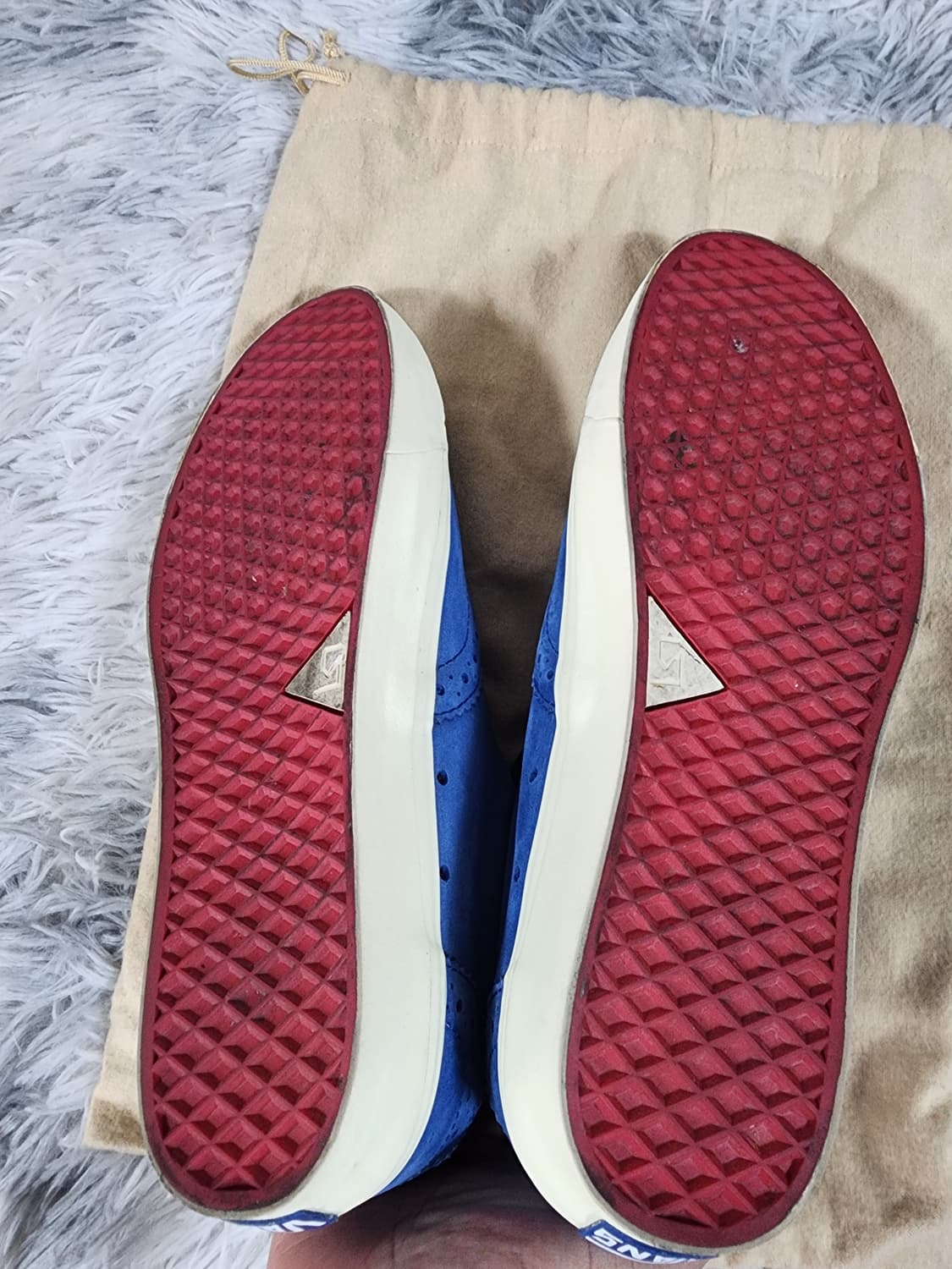 WTAPS x Vans 스웨이드 블루 윙팁 스니커즈 상품이미지4