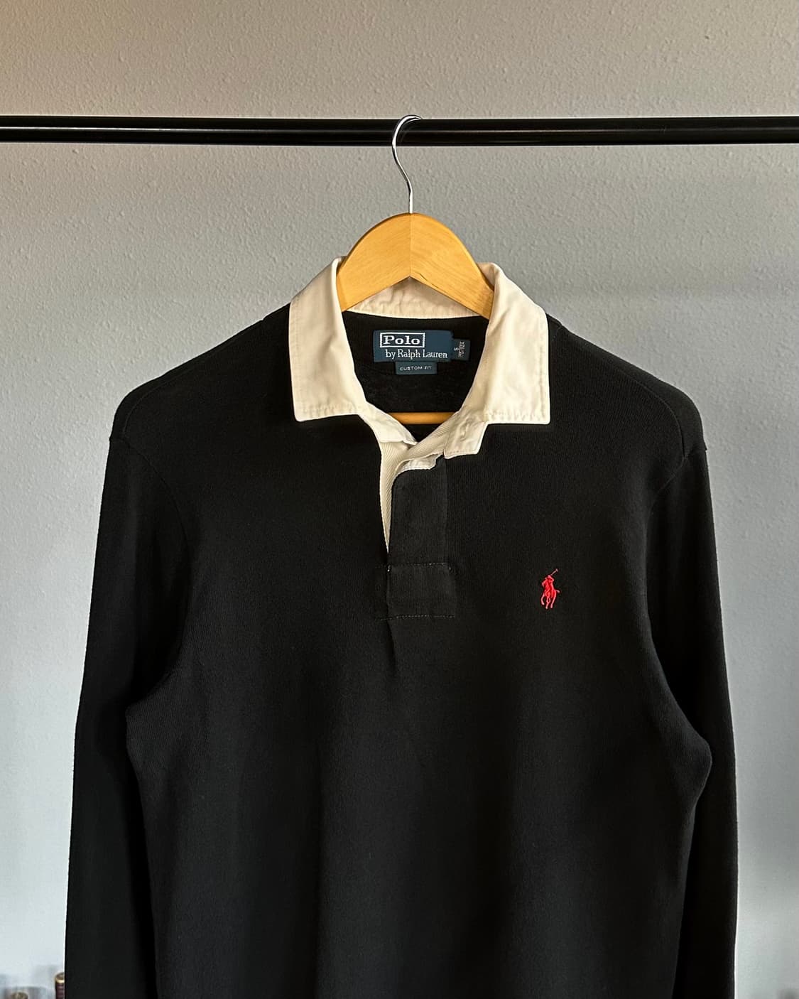 [S]폴로 랄프로렌 코튼 니트 럭비 티셔츠 상품이미지2