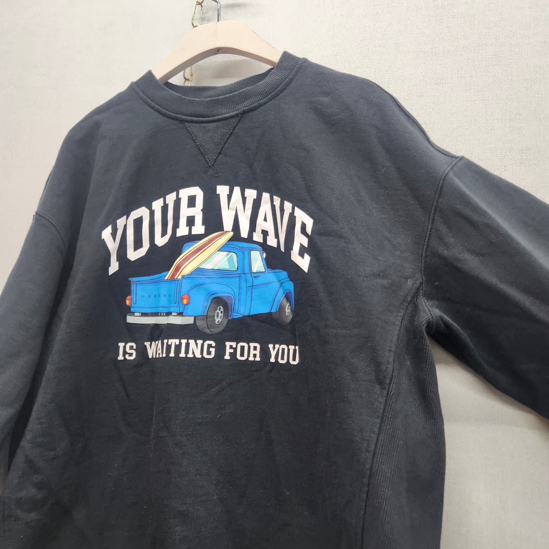 뉴에라 빅프린팅 오버핏 맨투맨 S(L~XL) 상품이미지3