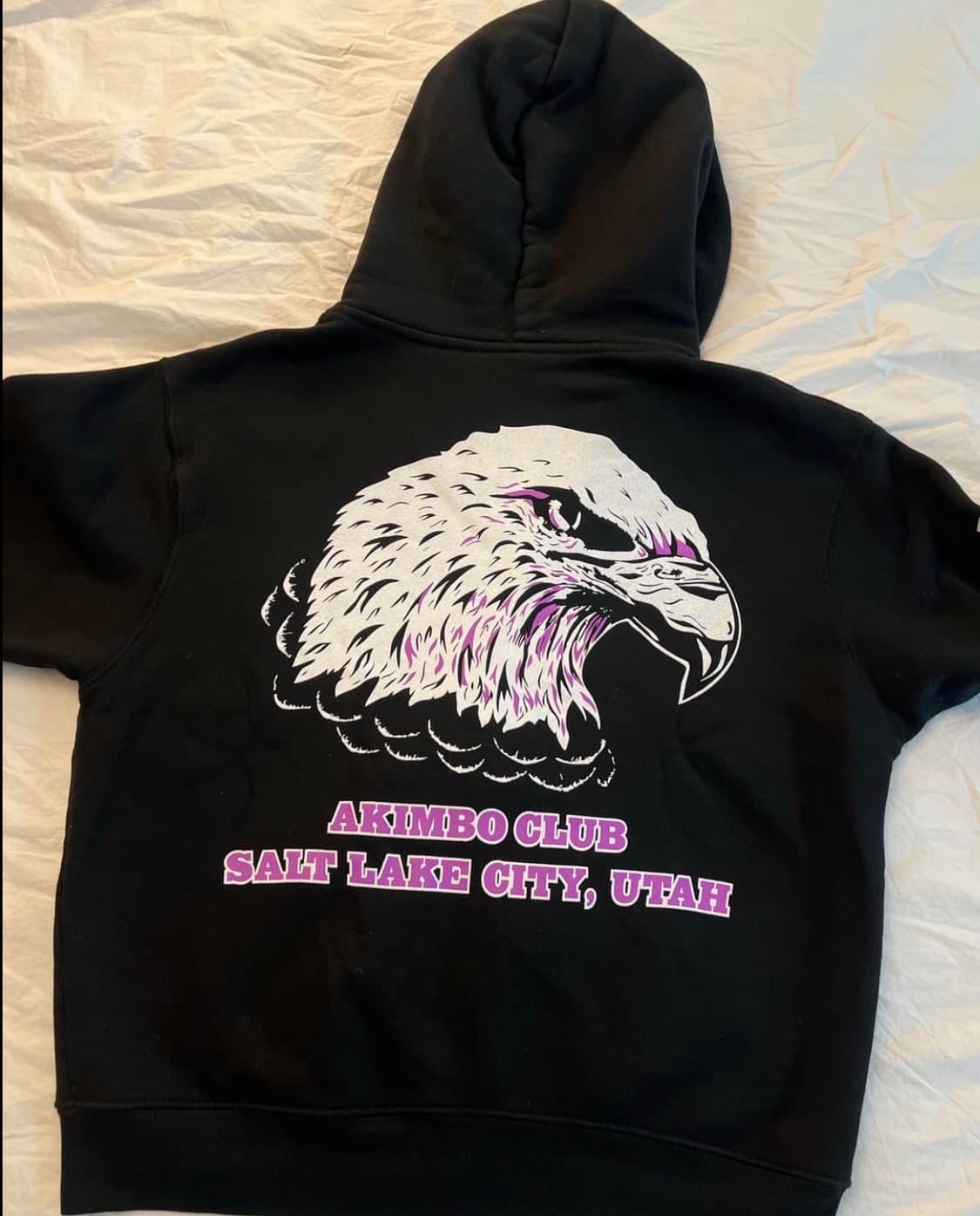 아킴보 클럽 페이디드 블랙 후드집업 M 상품이미지2