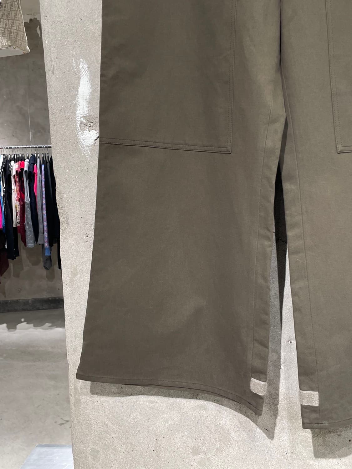 아크네 스튜디오 16A/W 카키 페이즈 워크 팬츠 상품이미지4