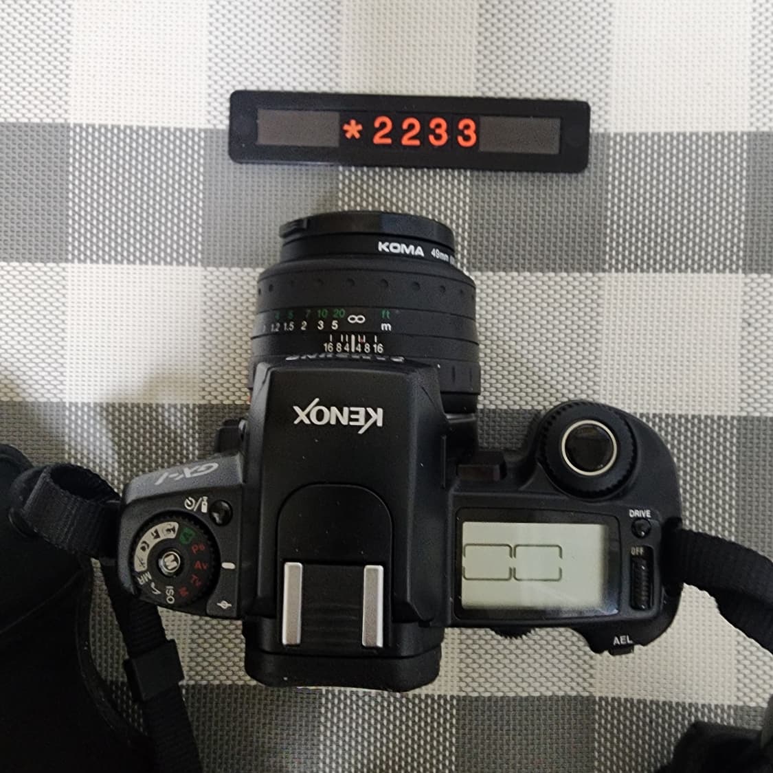 삼성캐녹스 GX-1 필름카메라 1.4 단렌즈 리모컨 케이스포함 상품이미지3