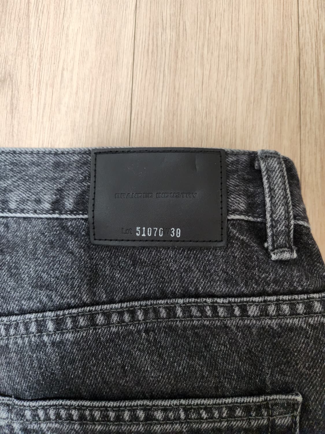 브랜디드 51070 콘블랙 데님 청바지 상품이미지5