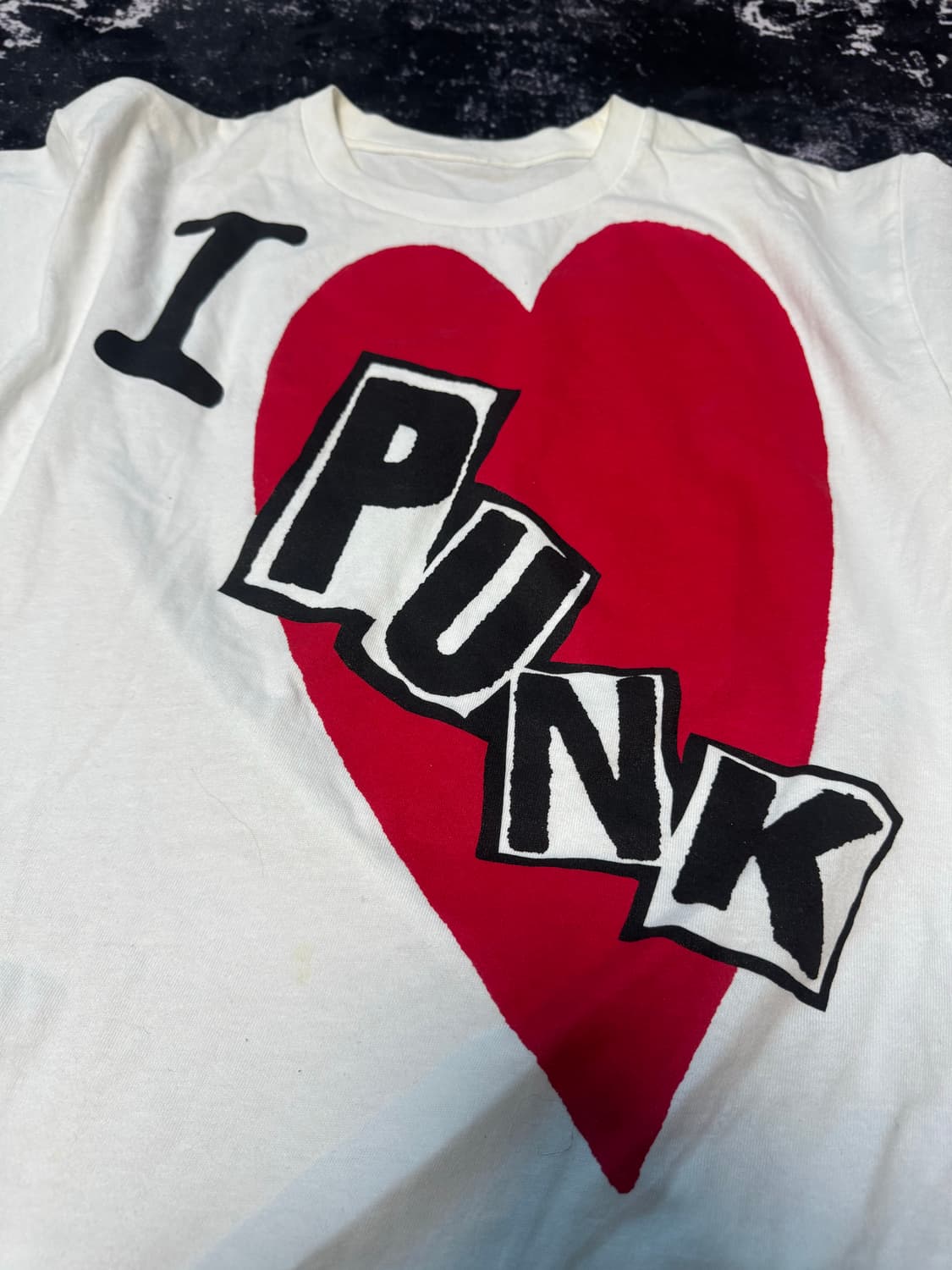 I PUNK printed design T-shirt 상품이미지2