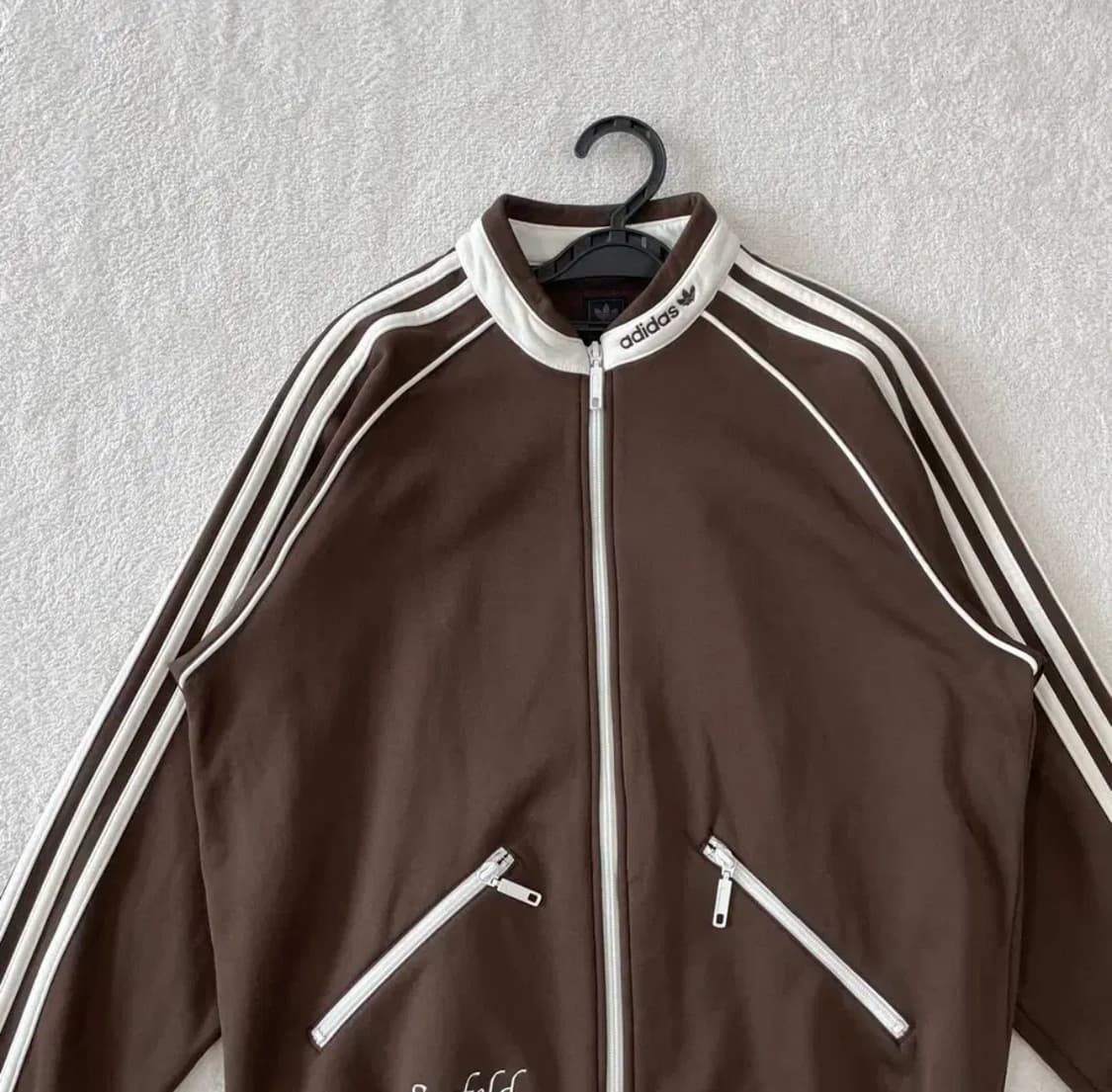 아디다스 브라운 시펠드 트랙탑 져지 상품이미지2