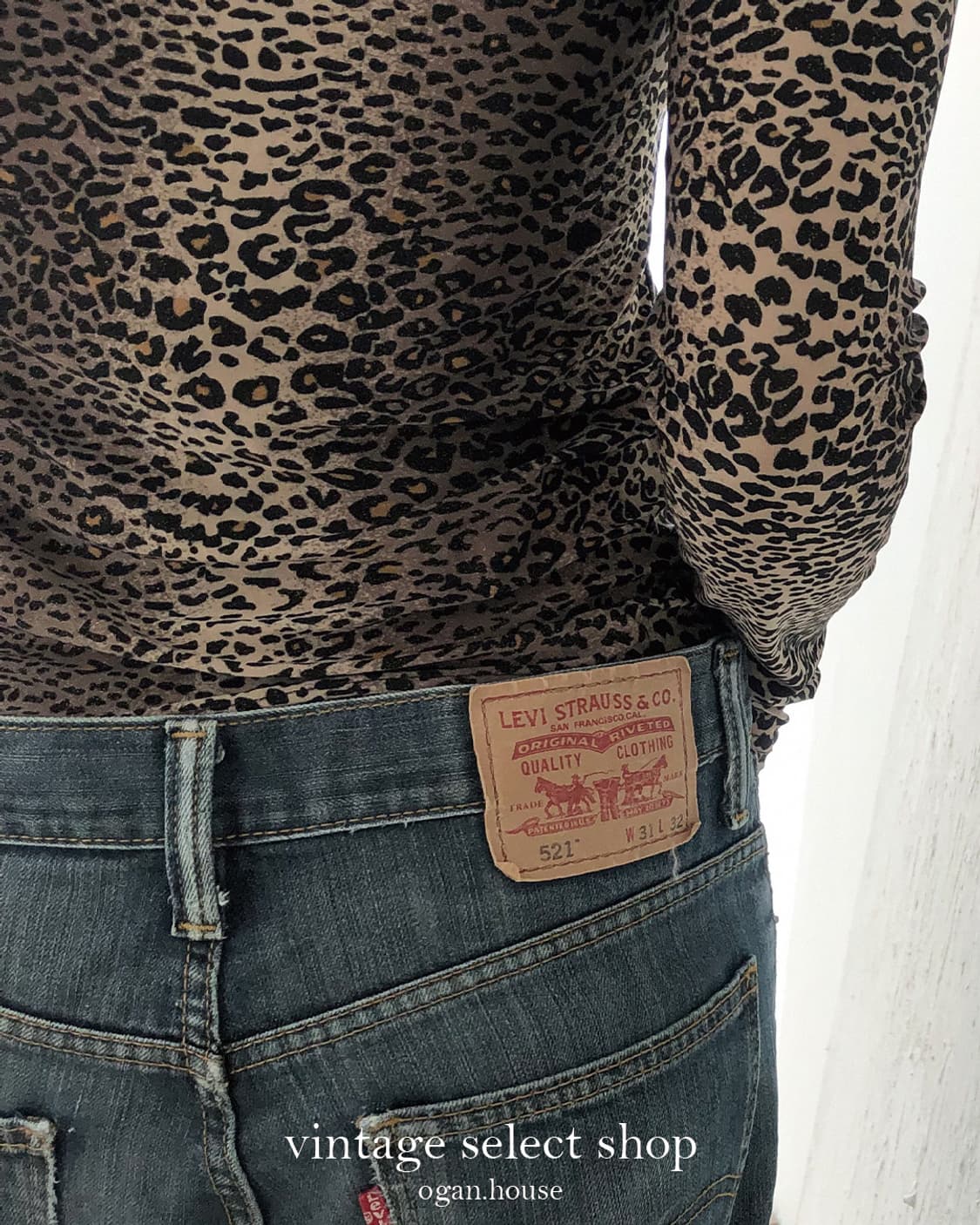 vintage Levi’s 521 denim pants 상품이미지2