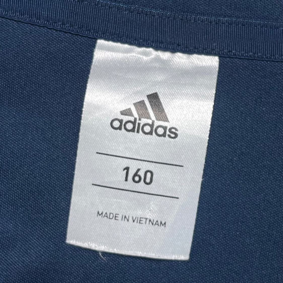 ADIDAS 트랙탑 네이비 160 상품이미지3