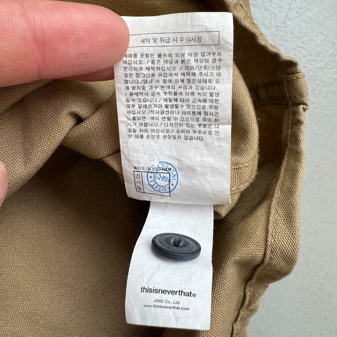 디스이즈네버댓 투포켓 워크 셔츠  상품이미지9