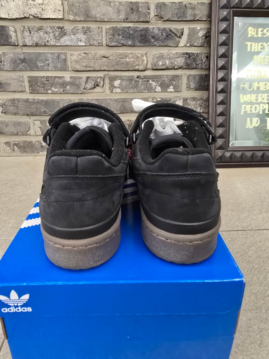 아디다스 포럼로우275 블랙 상품이미지5