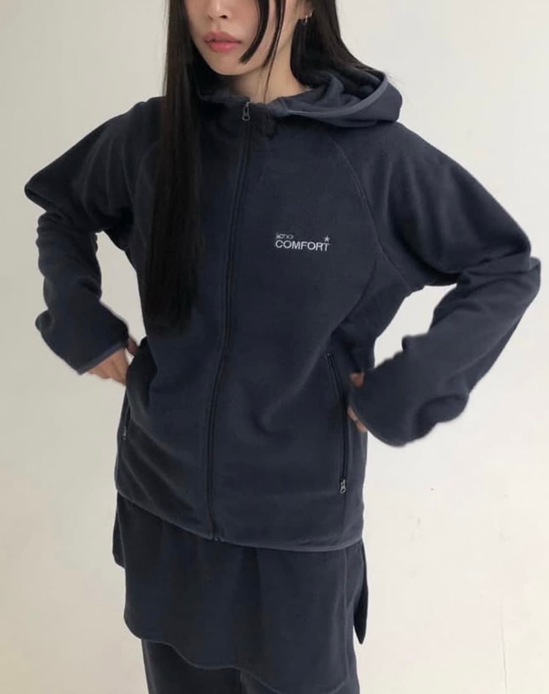 지초이컴포트 22-006 플리스 셋업 상품이미지1