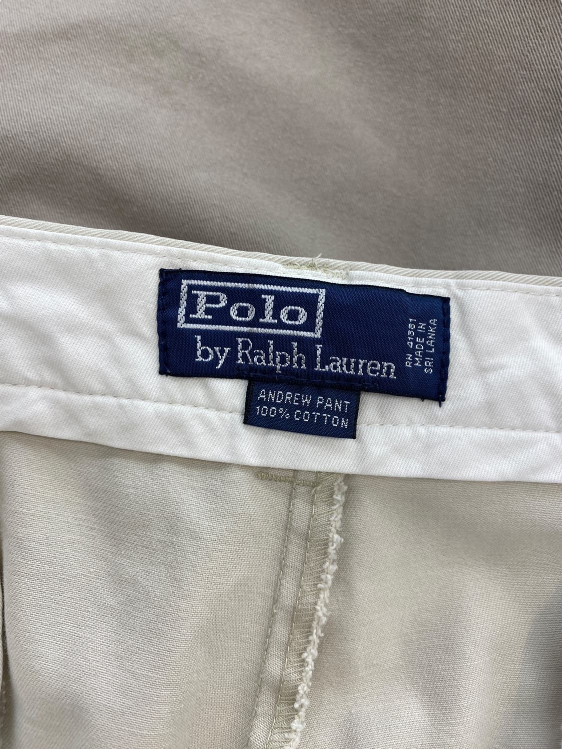 폴로 앤드류 투턱 치노 팬츠 상품이미지9