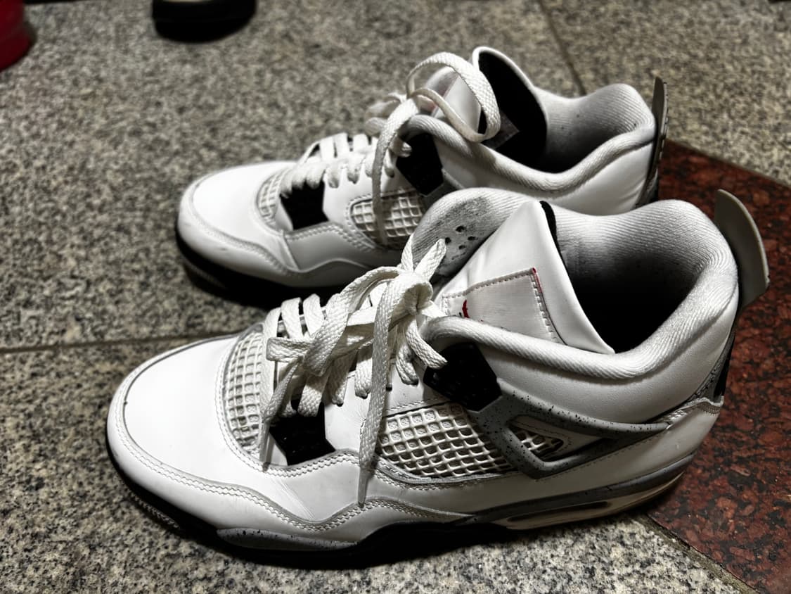 에어조던4 레트로OG 화이트270 팝니다. 상품이미지2