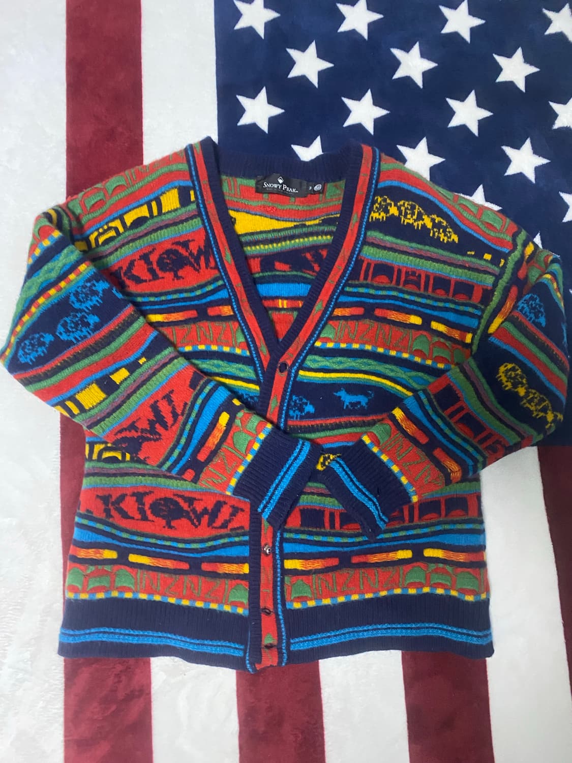 snowy peak wool 가디건 상품이미지1