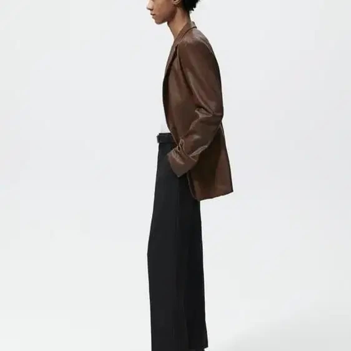 자라 맨즈 리미티드 에디션 가죽 블레이저 상품이미지4