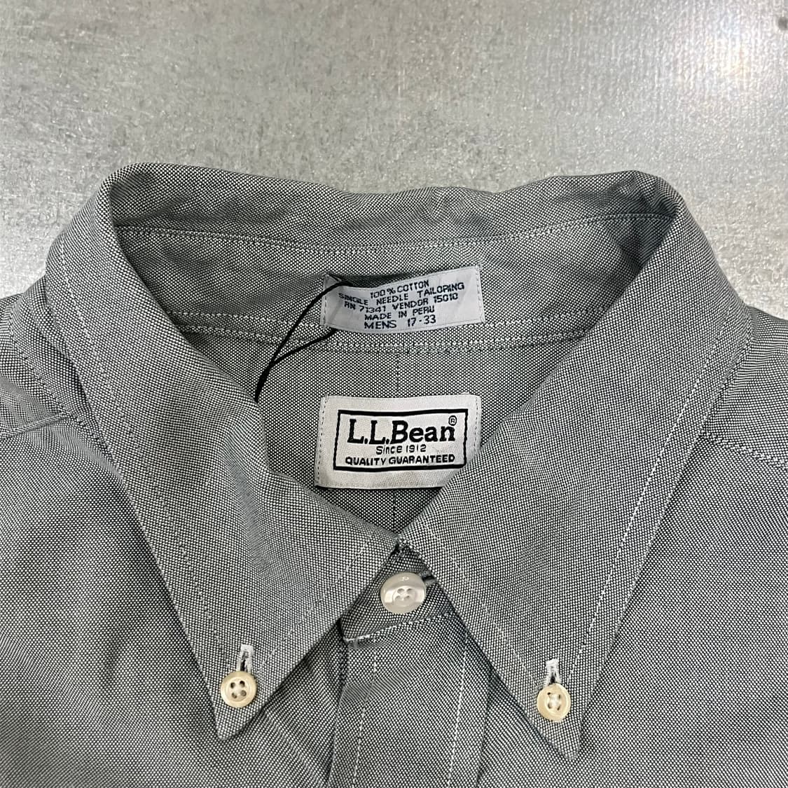 (17) L.L.Bean 엘엘빈 솔리드 셔츠 상품이미지9