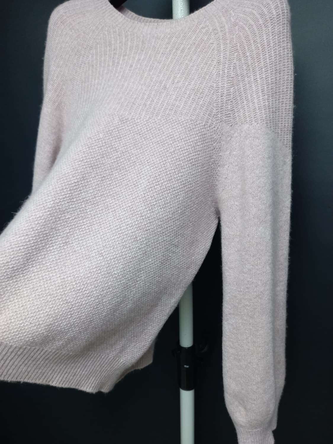 나이스클랍 춘추동 캐시미어블랜 니트블라우스 F 33-55 상품이미지5