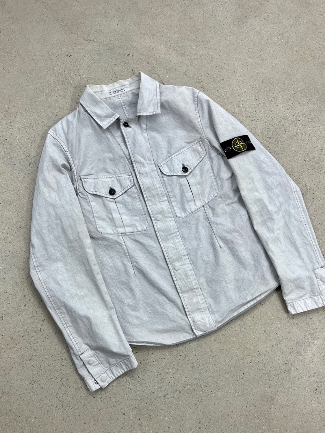 스톤아일랜드 00s 와펜 레지나토 셔츠 자켓 상품이미지2