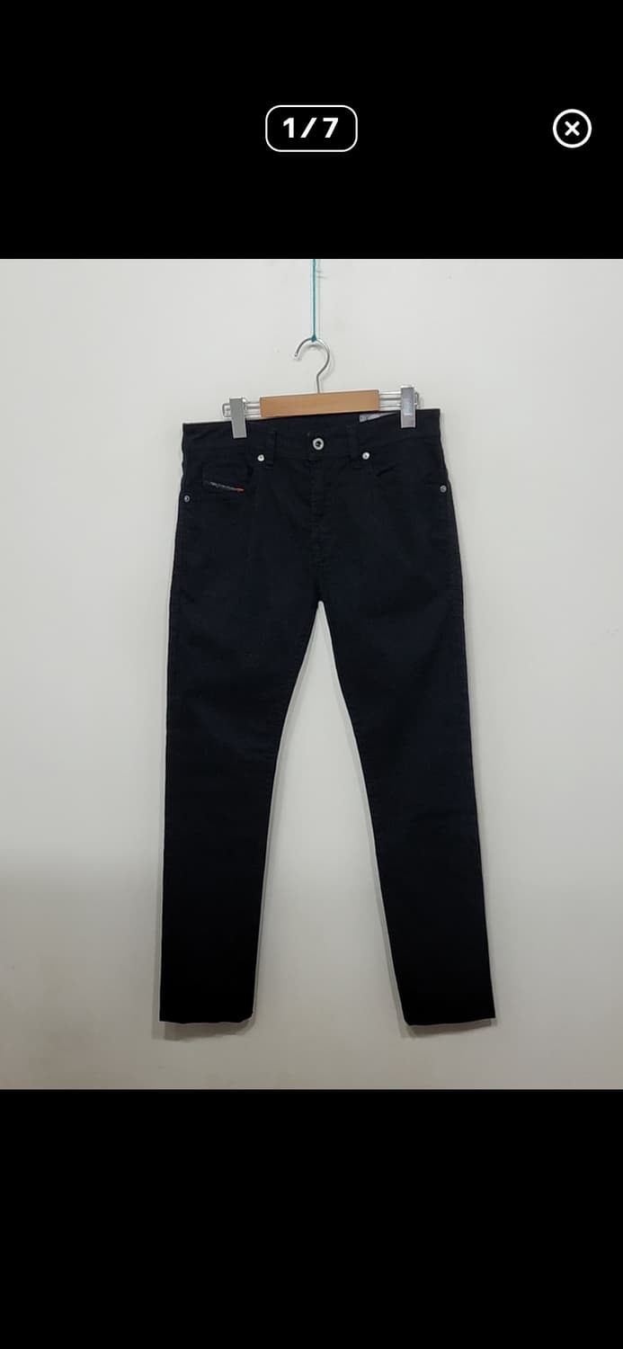 (29) 디젤 THOMMER 청바지 블랙진 스판 데님팬츠 상품이미지1