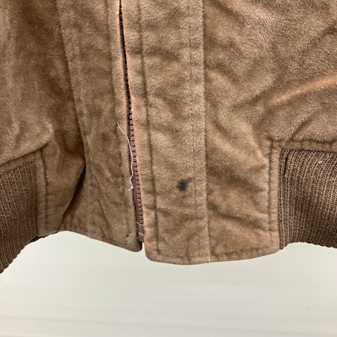 80‘s JPN VTG 스웨이드 블루종 L 상품이미지3