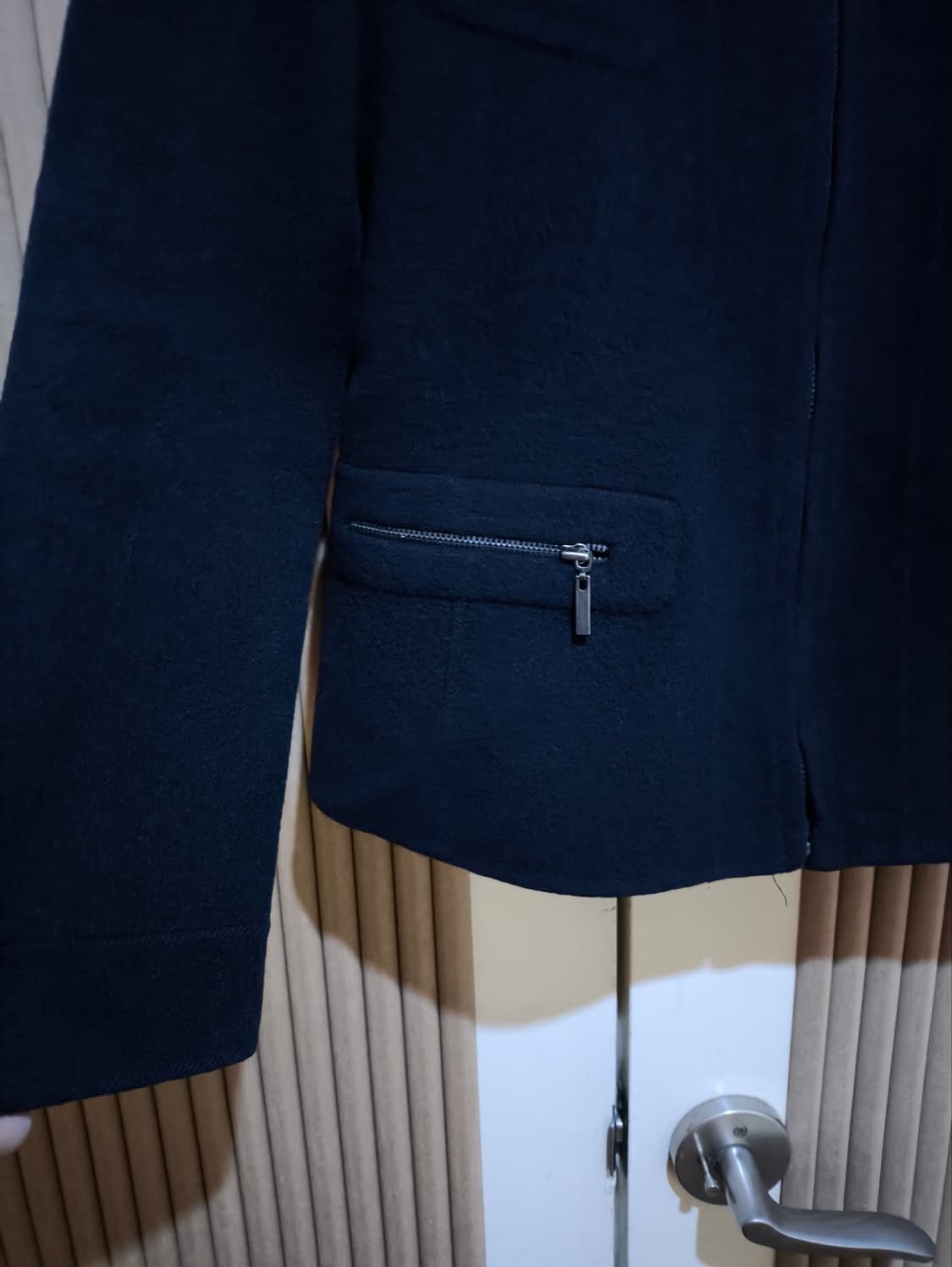 82 시스템 모직 스탠드 카라 숏코트 자켓 상품이미지3