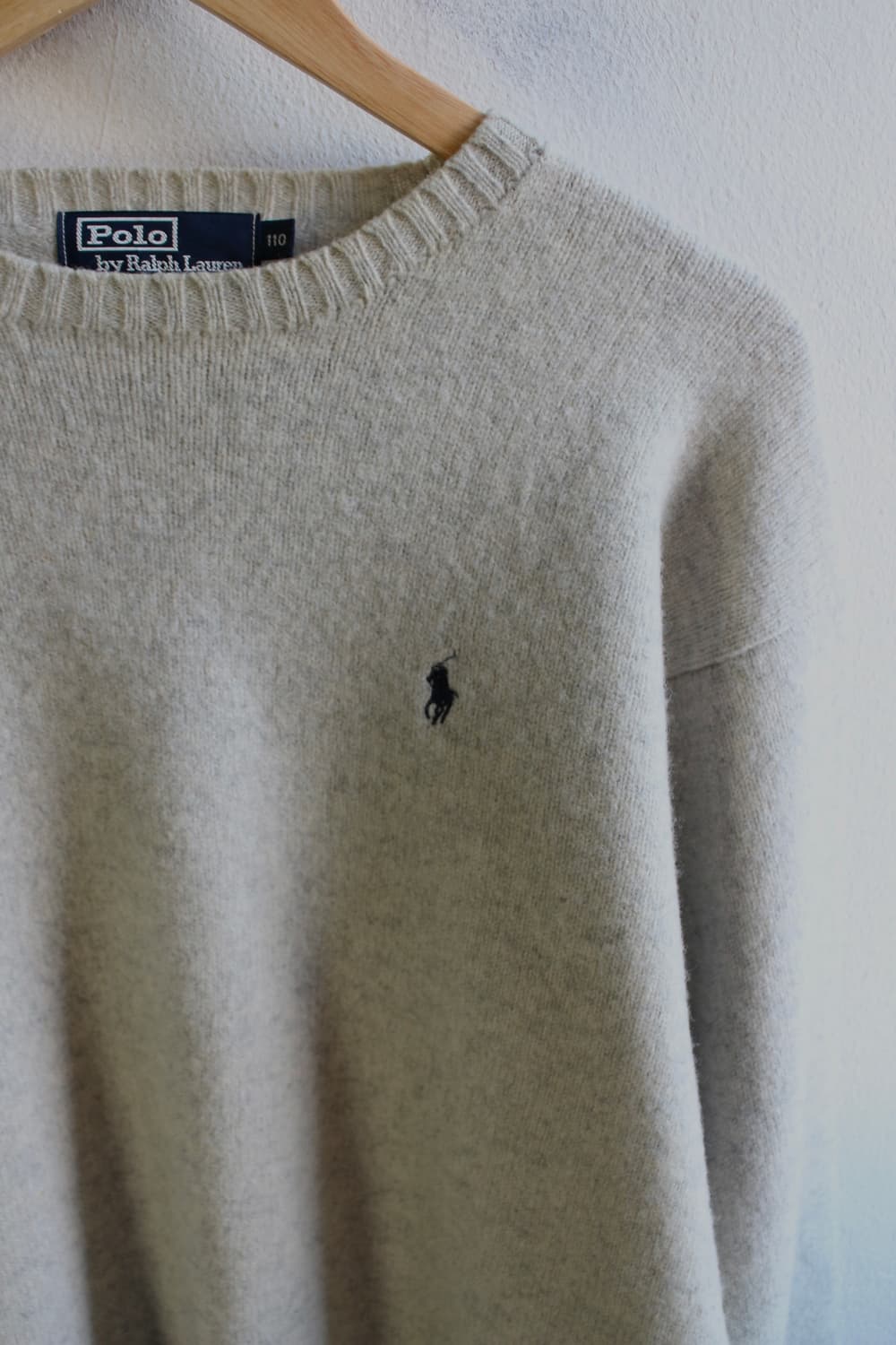 폴로 램스울 니트 상품이미지6