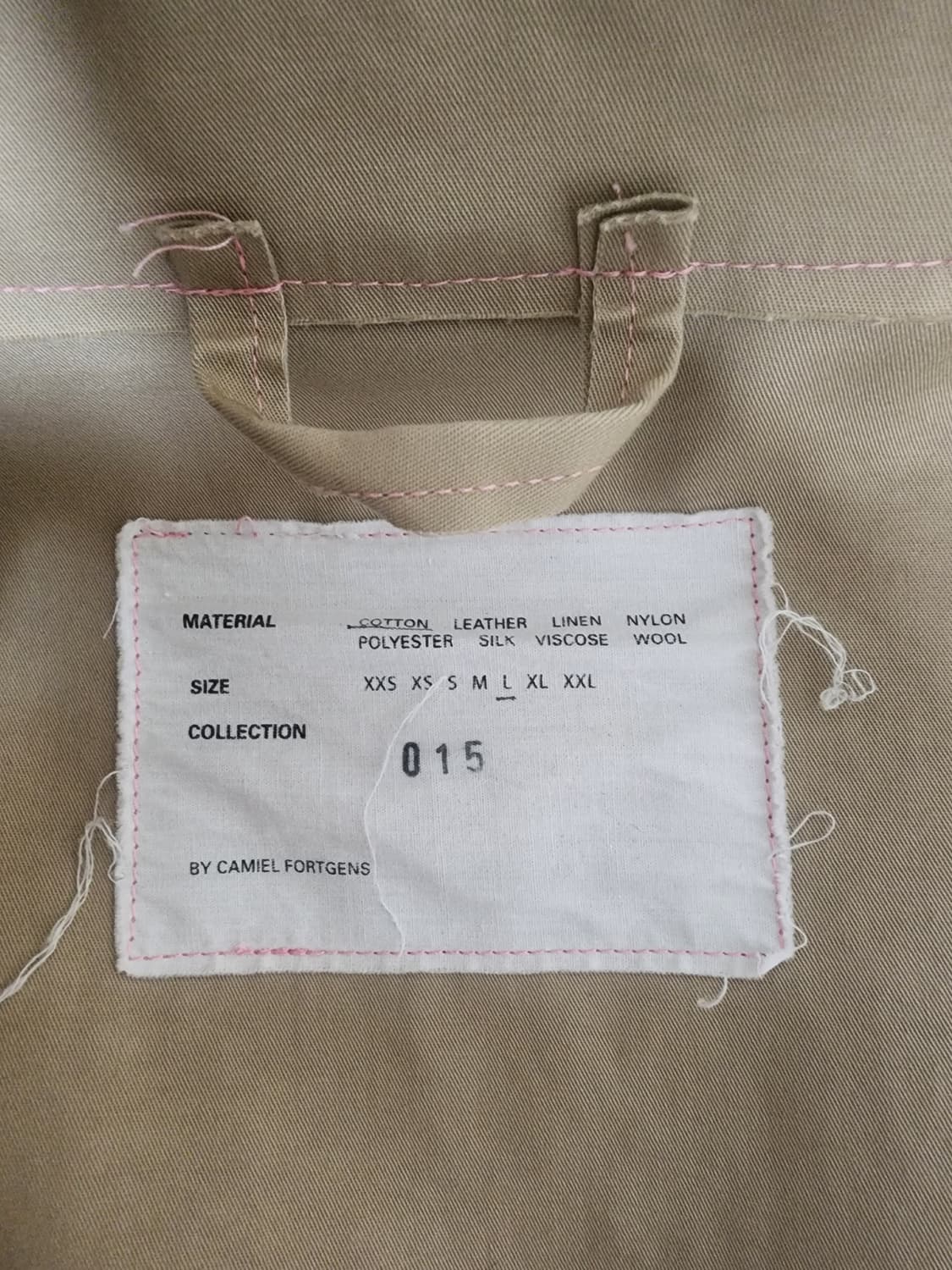 카미엘포트젠스 유니섹스 코치 자켓(L) 상품이미지4