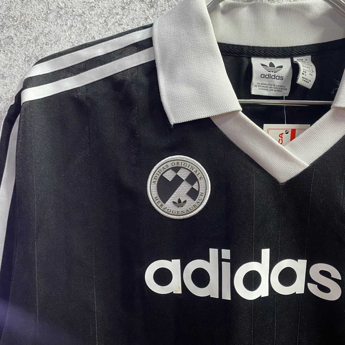 아디다스 풋볼 롱슬리브 블랙 티셔츠 B4211 상품이미지3