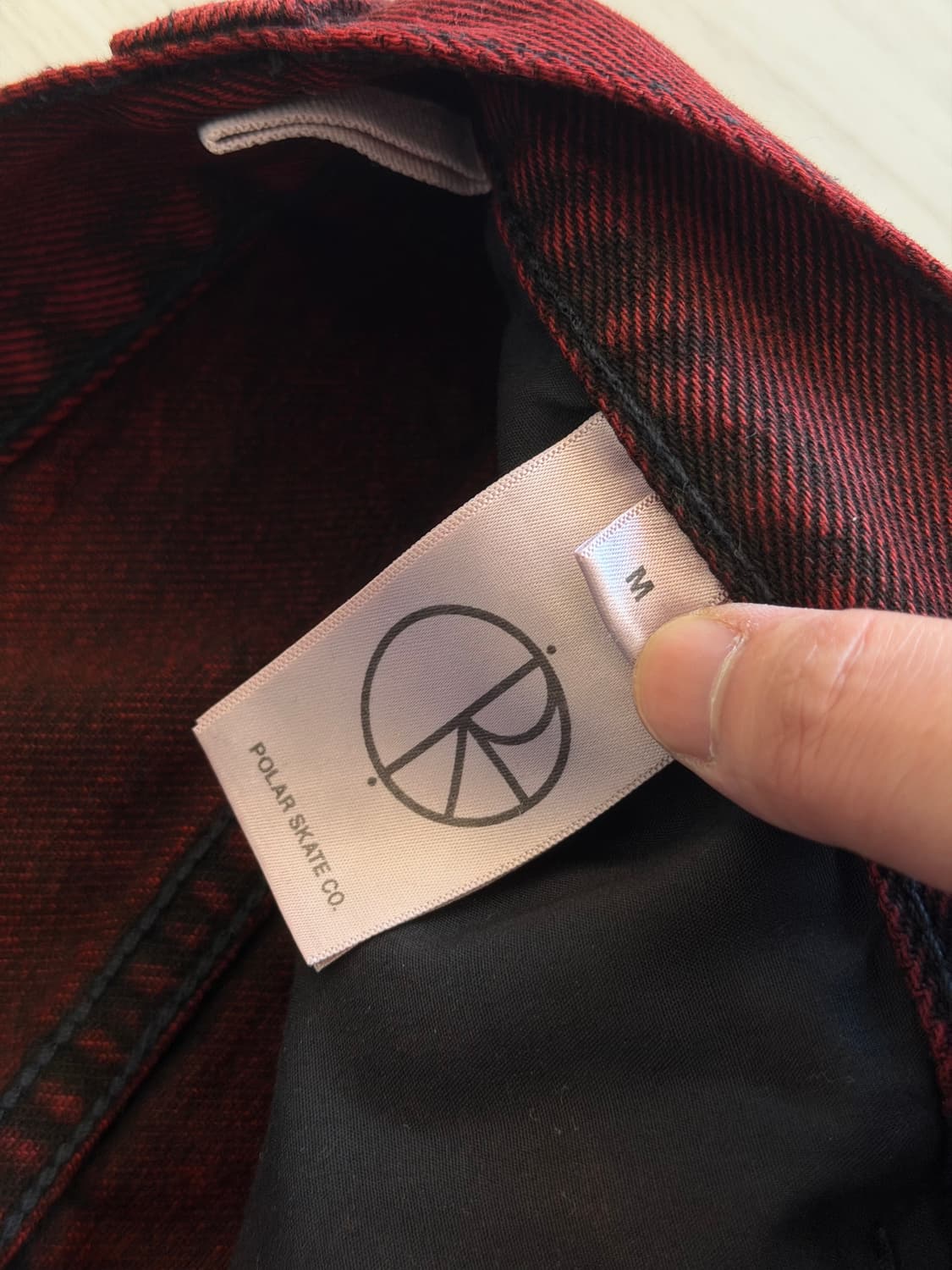 폴라스케이트 빅보이 팬츠 레드블랙 M 상품이미지4