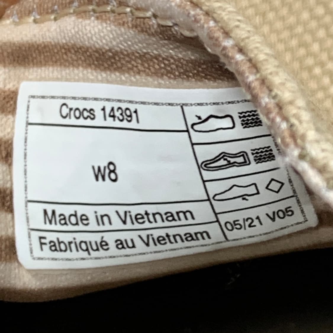 [W8/정품] crocs 크록스 캔버스 로퍼 상품이미지8