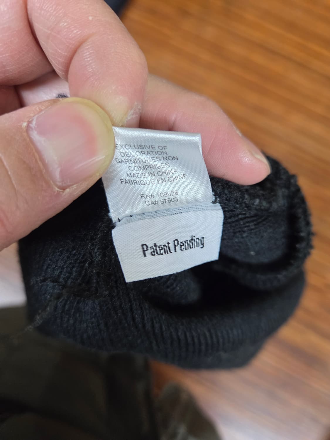 빈티지 patent pending 스컬 페이스 비니  상품이미지4