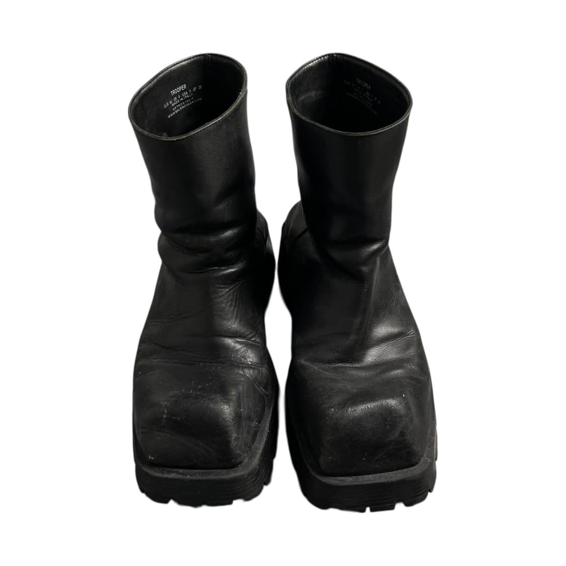 발렌시아가 트루퍼 레더 부츠 42 상품이미지2