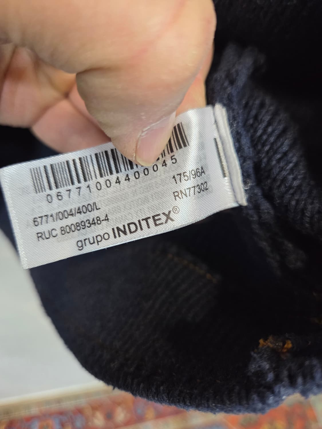 자라 여성 웨스턴 스냅버튼 스티치 니트 자켓 L 상품이미지4