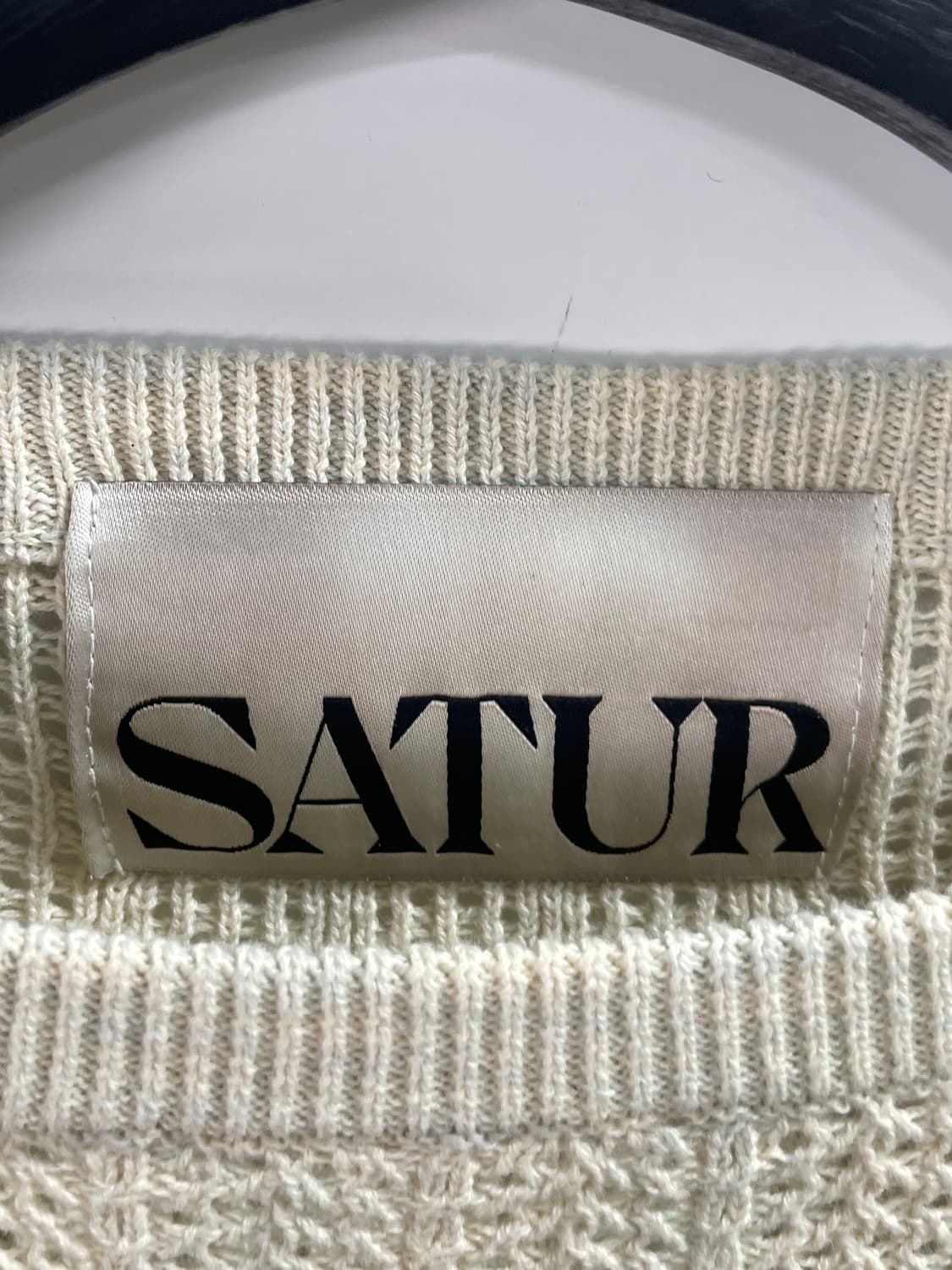 세터 야자수 시스루 그물 니트 (on.441) 상품이미지5