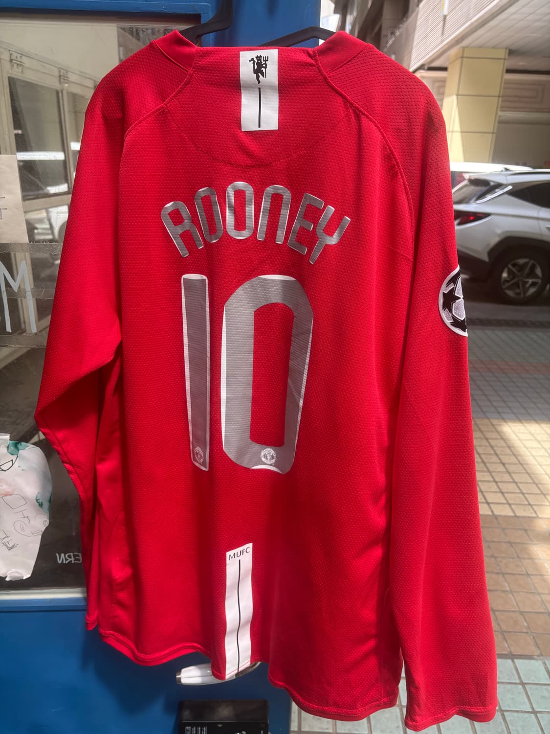 07-08 맨유 챔스 웨인 루니 긴팔 유닢폼 상품이미지2