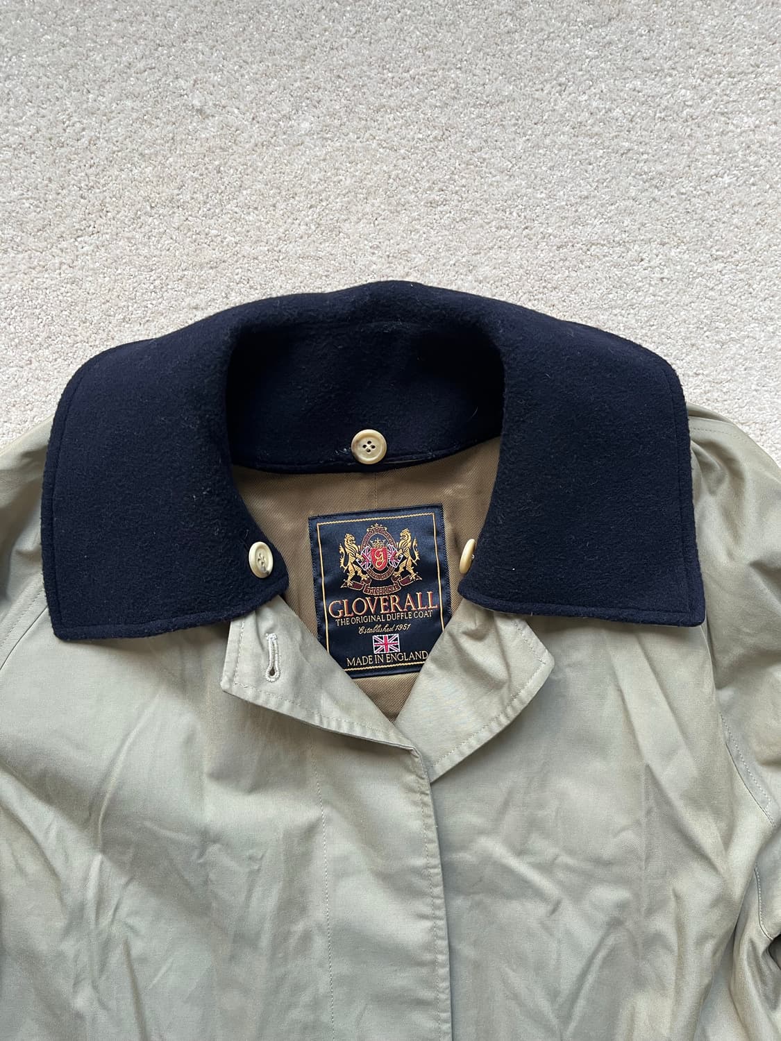 글로버올 디테처블 라이너 트렌치 코트 (103-105) 상품이미지3