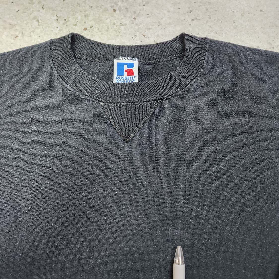 빈티지 러셀 맨투맨 XL 블랙 상품이미지3
