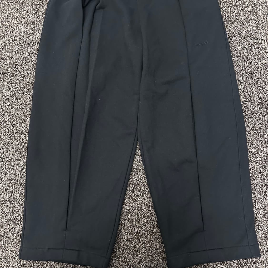 ANGLAN 앵글런 와이드 벌룬 팬츠 블랙 상품이미지3