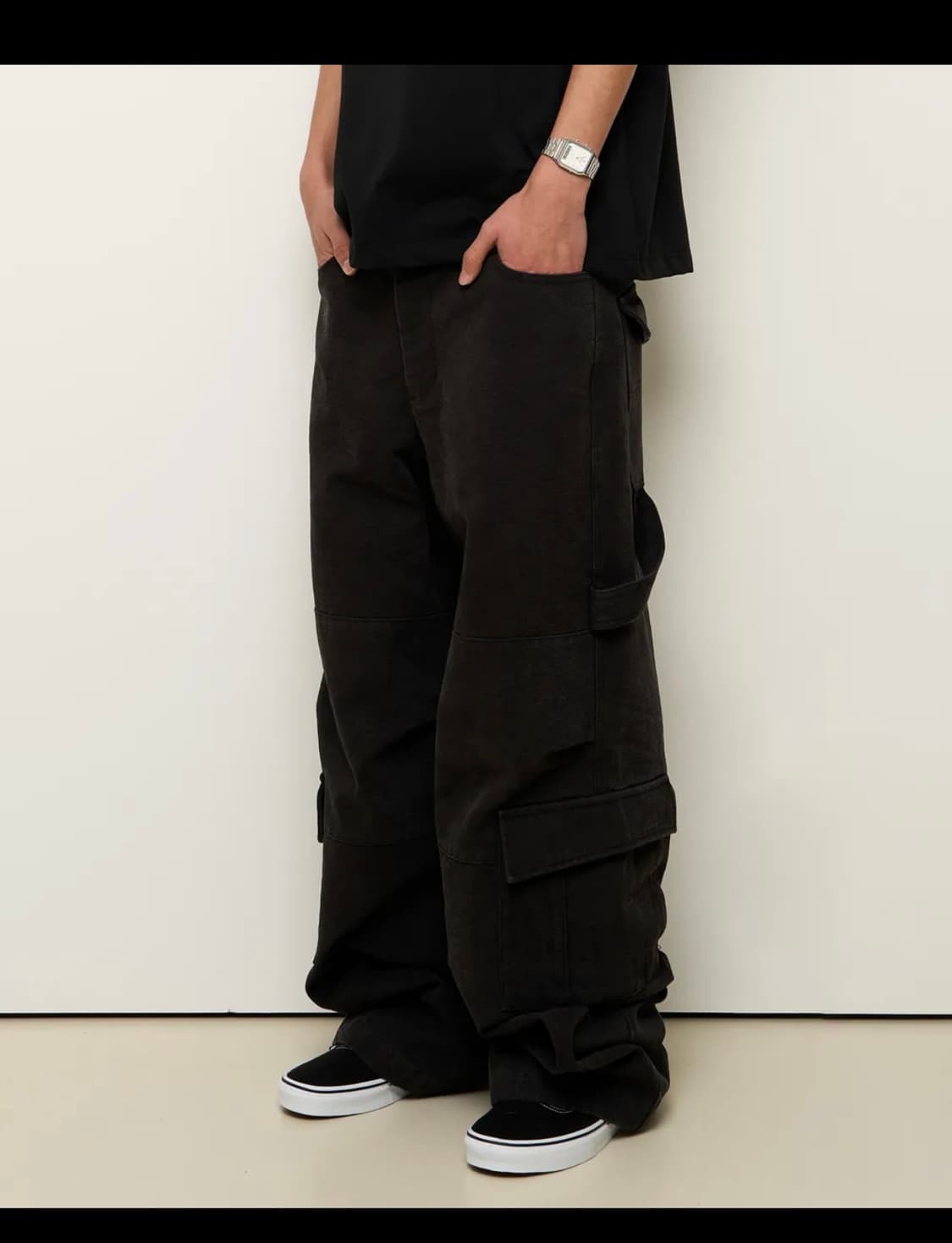 9999아카이브 오블리크 카고팬츠 1 상품이미지1