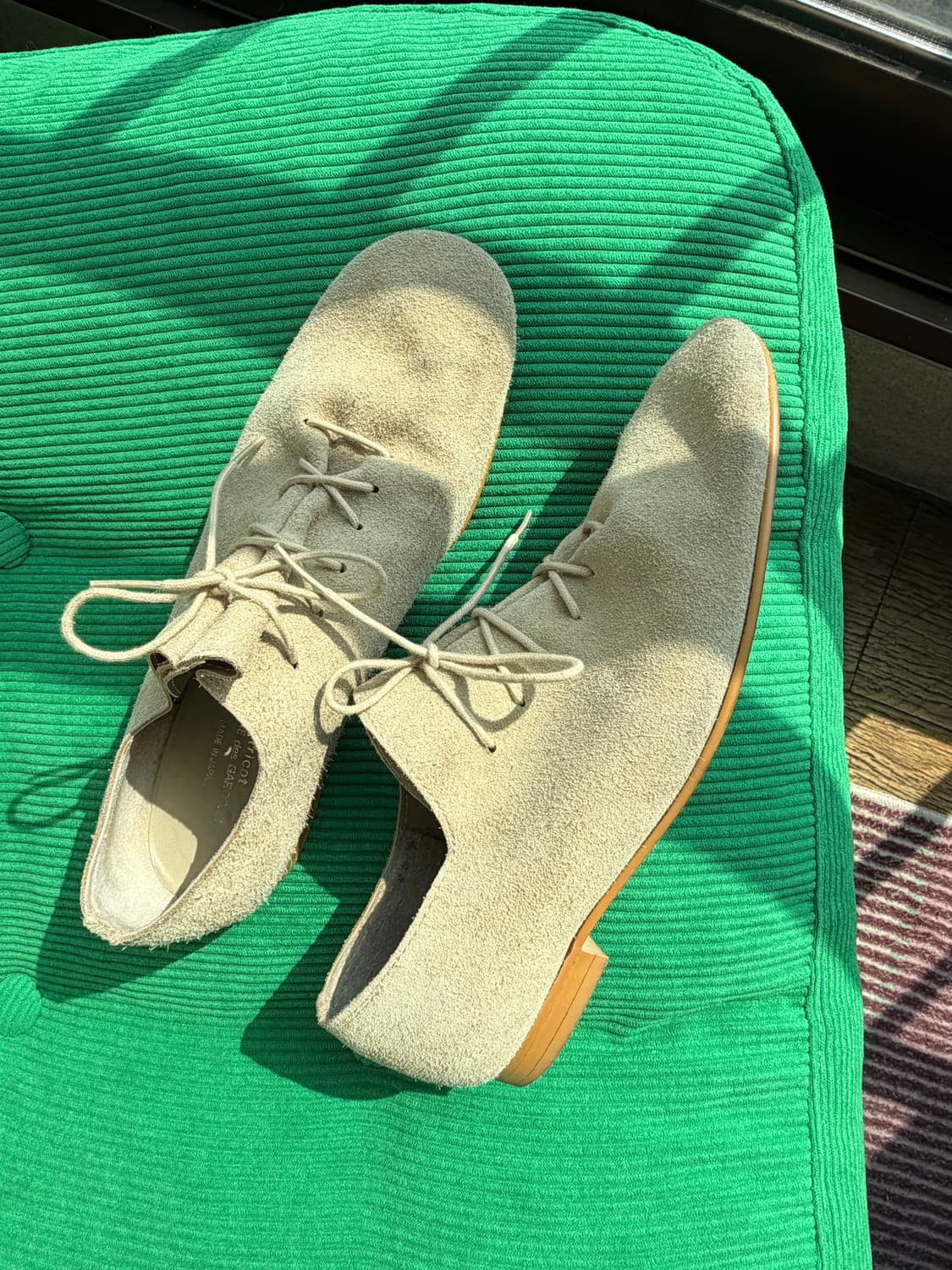 꼼데가르송 스웨이드 더비 상품이미지1