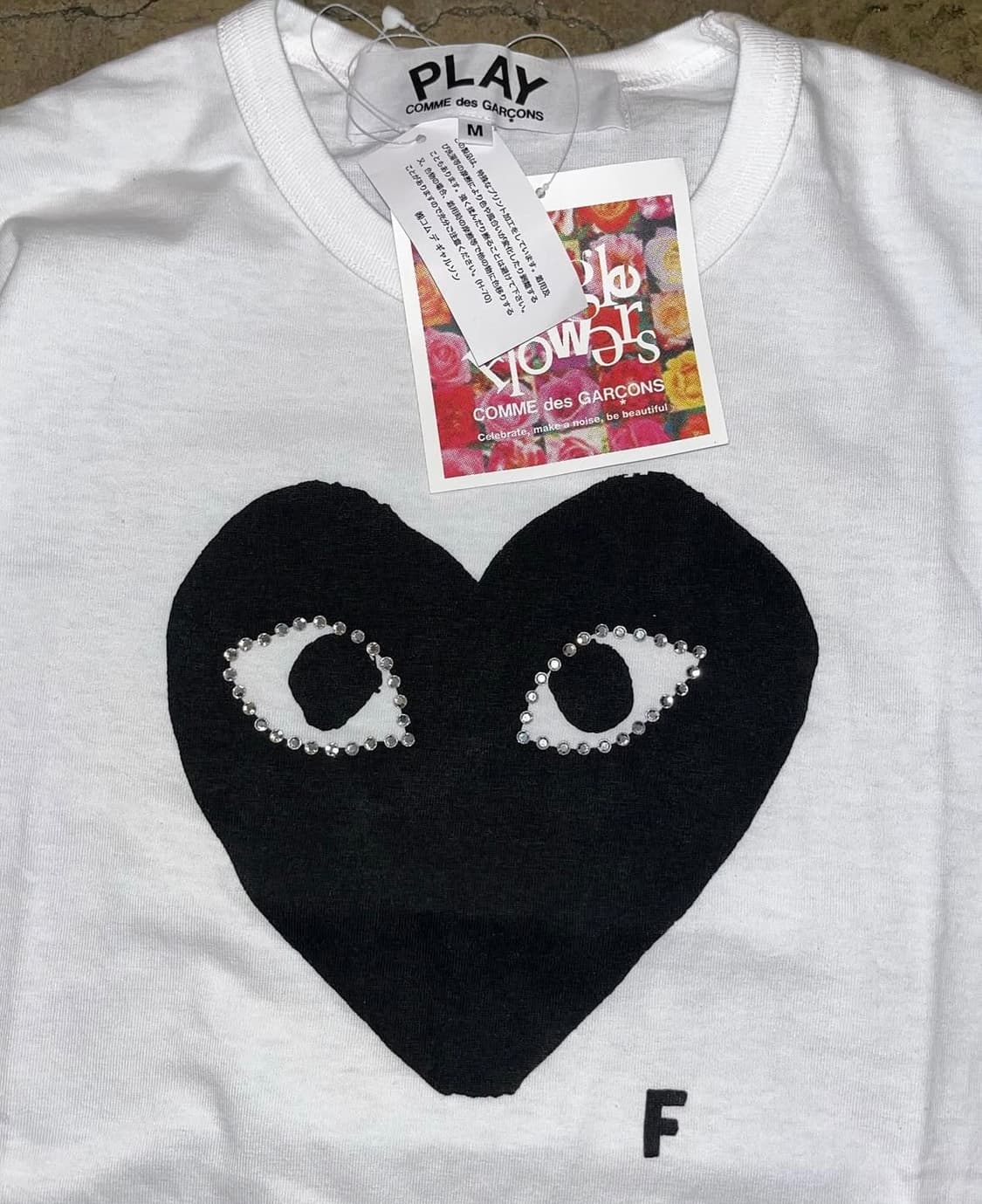 새상품) 꼼데가르송 큐빅 반팔 티셔츠 상품이미지5