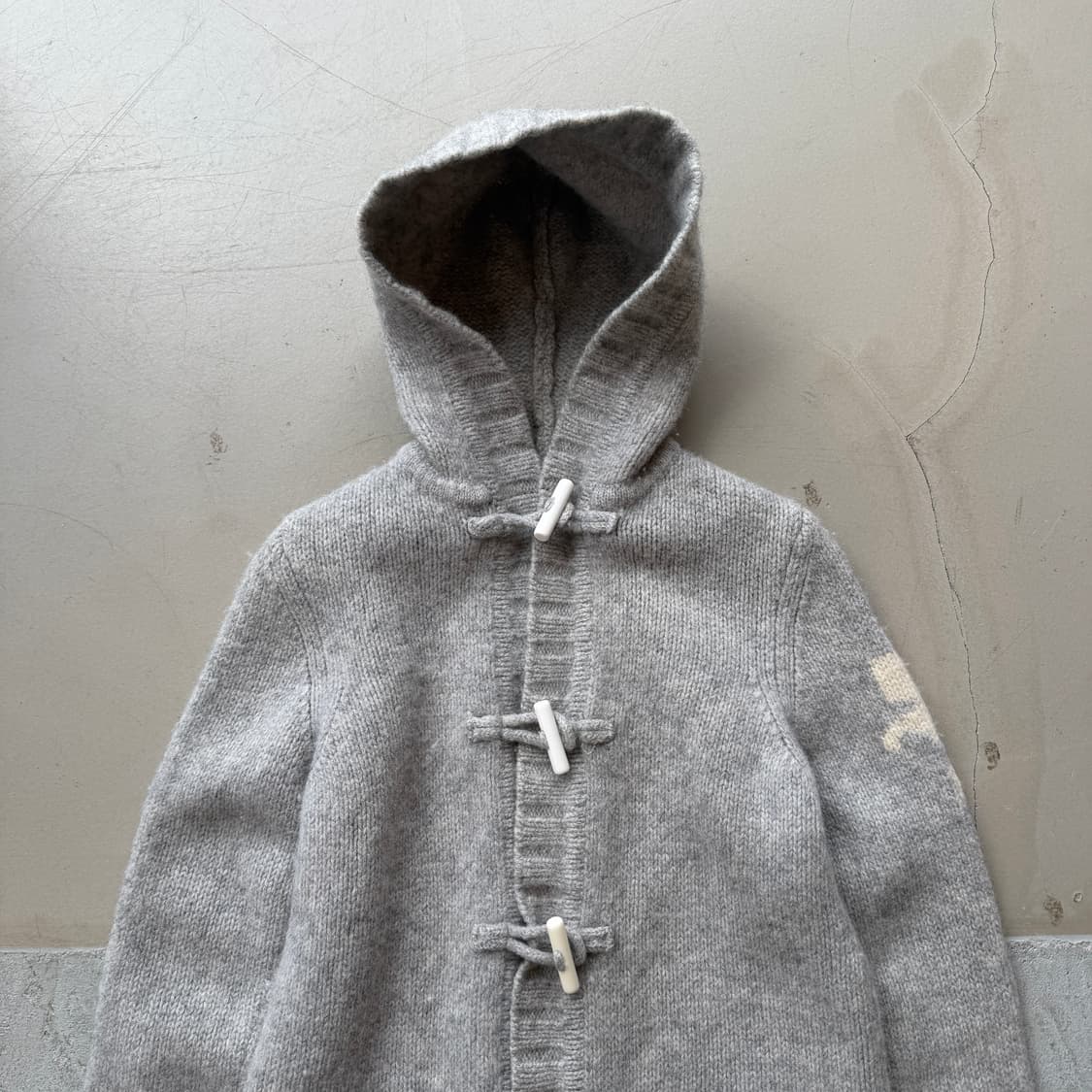 꾸레쥬 울 더플 코트 상품이미지3