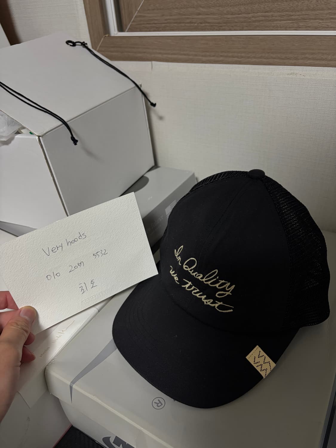 비즈빔 25SS 굿이어2 메쉬캡 블랙 F 상품이미지2