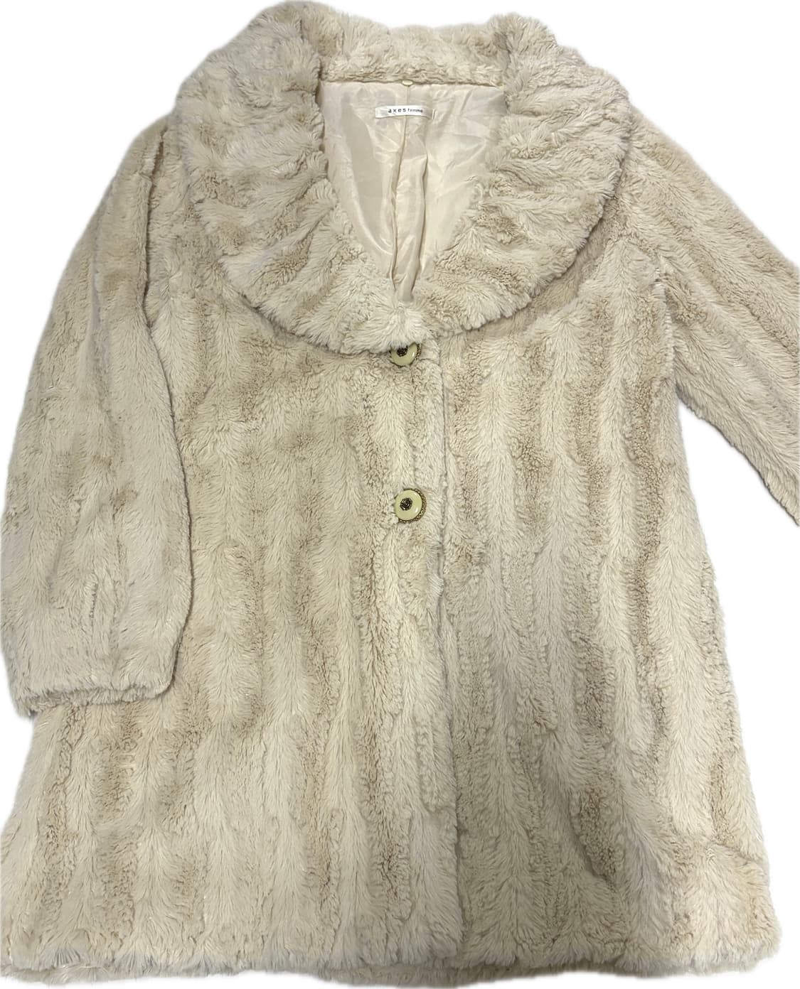 엑시즈팜 퍼 코트 자켓 상품이미지4