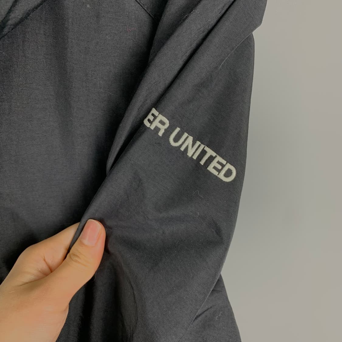 00s 나이키 맨유 블랙 바람막이 상품이미지6